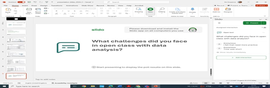 Open Text ,end of presentation