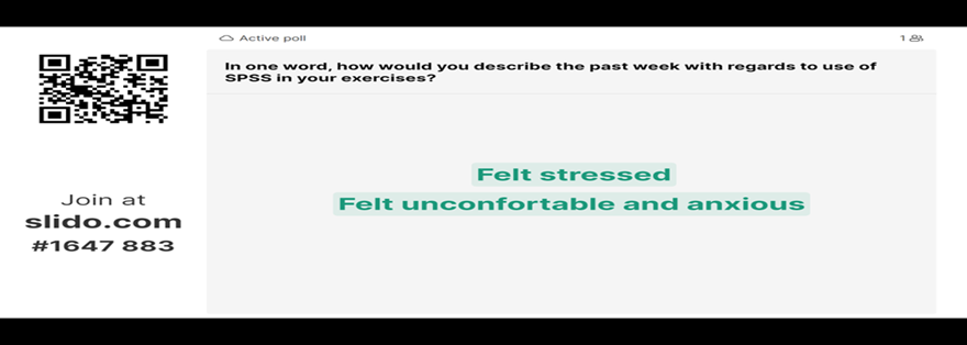 Active Poll , replies